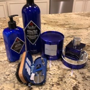 Jack Black men’s wash, lotion, cologne, to go kit. NWOT